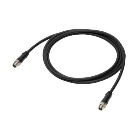 Omron XS2W-T421-JM2-SS XS2WT421JM2SS OMRON Cable with connectors on both cable ends, M12 straight plug (..