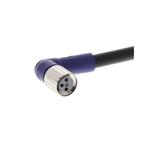 OMRON XS3F-LM8PVC3A2M XS3F-LM8PVC3A2M XS3F0175D XS3FLM8PVC3A2M OMRON M8, PVC cable right Angle 3-wire, 2m Lite