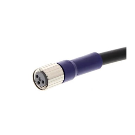 Omron XS3F-LM8PVC3S2M XS3FLM8PVC3S2M OMRON M8 PVC with a Straight-through cable 3-wire 2m Lite