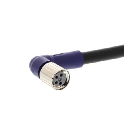 Omron XS3F-LM8PVC4A2M XS3FLM8PVC4A2M OMRON M8 PVC cable, right Angle, 4 wire 2m Lite