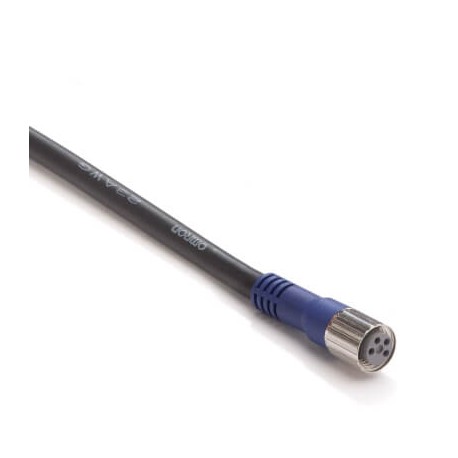 Omron XS3F-LM8PVC4S2M XS3FLM8PVC4S2M OMRON M8 PVC cable, Straight 4 wire 2m Lite