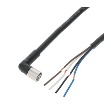 Omron XS3F-M8PVC4A5M XS3FM8PVC4A5M,1 OMRON M8 PVC cable, right Angle, 4 wire 5m