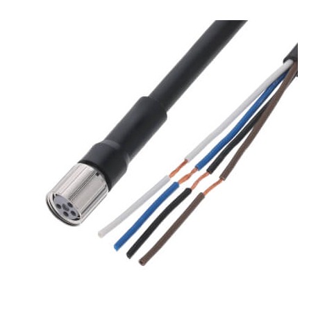 Omron XS3F-M8PVC4S10M XS3FM8PVC4S10M,1 OMRON M8 PVC cable, Straight 4-wire 10m