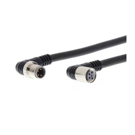 Omron XS3W-M422-405-PR XS3WM422405PR OMRON Cable with connectors on both cable ends, M8 right-angle sock..