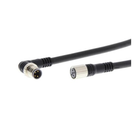 Omron XS3W-M423-402-PR XS3WM423402PR OMRON Threaded mounting connector, M8, 4 poles, vibration and oil r..