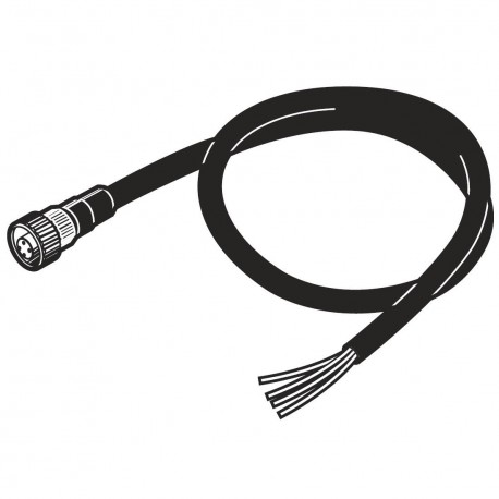 Omron XS4F-D421-105-A XS4FD421105A OMRON Cable IP67 5m Power Connector 7/8" Female, and Leading