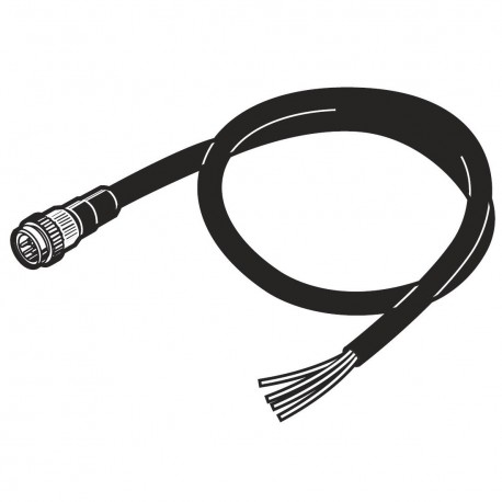 Omron XS4H-D421-102-A XS4HD421102A OMRON Cable IP67 2m Power supply Connector 7/8" Male and Leading