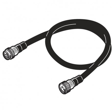 Omron XS4W-D421-102-A XS4WD421102A OMRON Cable IP67 2m Power supply Connector 7/8" on both ends