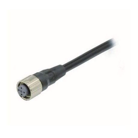 Omron XS5F-D421-G80-XR XS5FD421G80XR OMRON Sensor cable, Smartclick M12 straight socket (female), 4-pole..