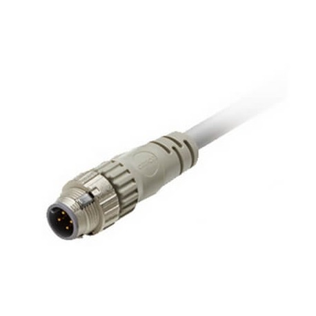 Omron XS5H-D421-D80-F XS5HD421D80F OMRON Cable M12 4h straight Resist. Robot Smart click 2m