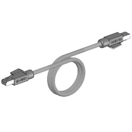 Omron XS5W-T421-AMD-K XS5WT421AMDK OMRON Ethernet Cable Cat. 5. RJ45 connector-RJ45. 0.3 m