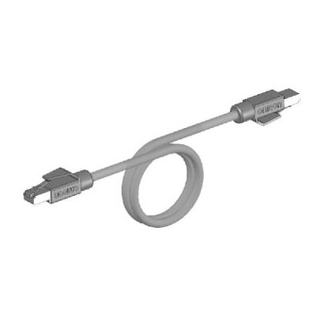 Omron XS5W-T421-CMD-YR XS5WT421CMDYR OMRON Ethernet Cat.5 cable, PVC, robotic, RJ45 plug / RJ45 plug, 1 ..