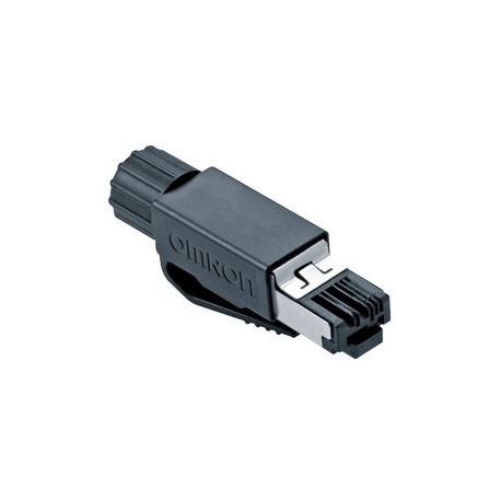 Omron XS6G-T421-1 XS6GT4211 OMRON Patch cord Ethernet SF/UTP Cat. 5. Coating of PUR. Green. 10m