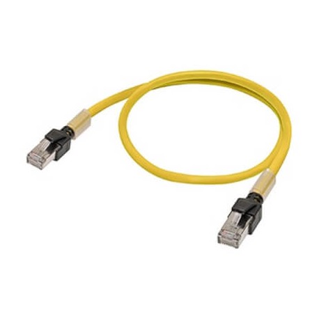 Omron XS6W-6LSZH8SS50CM-Y XS6W6LSZH8SS50CMY OMRON Ethernet Cable F/UTP Cat. 6. Coating LSZH. Yellow. 0.5..