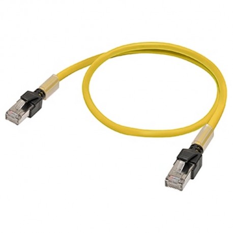Omron XS6W-6LSZH8SS30CM-Y XS6W6LSZH8SS30CMY,1 OMRON F/UTP Ethernet Cable Cat, 6, LSZH Coating, Yellow, 0..