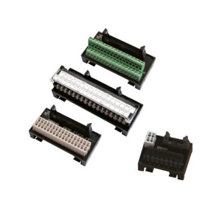 Omron XW2R-P34GD-T XW2RP34GDT OMRON Terminal block DIN-rail mounting, socket MIL34, screw-clamp, 34 poin..