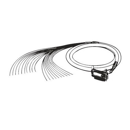 Omron XW2Z-0100AL-L XW2Z0100ALL OMRON Cable connection I/O, FCN24 to toe, L 100 cm