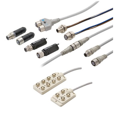 Omron XW3B-P653-G11 XW3BP653G11 OMRON Connector for sensors, 3 dc PNP/2h cc 1-4 6puertos