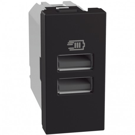 BTICINO YD4191AA YD4191AA BTCINO LW-BASE USB A+A 3A 15W 1M DK
