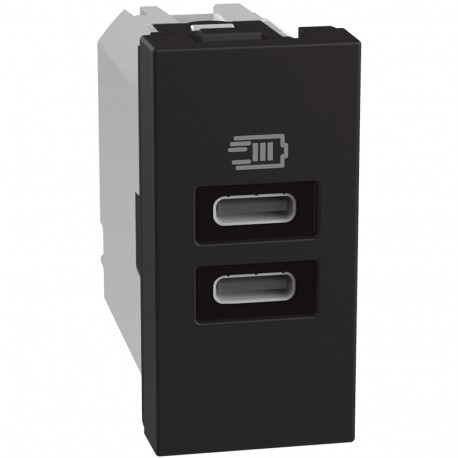 BTICINO YD4191CC YD4191CC BTCINO LW-BASE USB C+C 3A 15W 1M DK