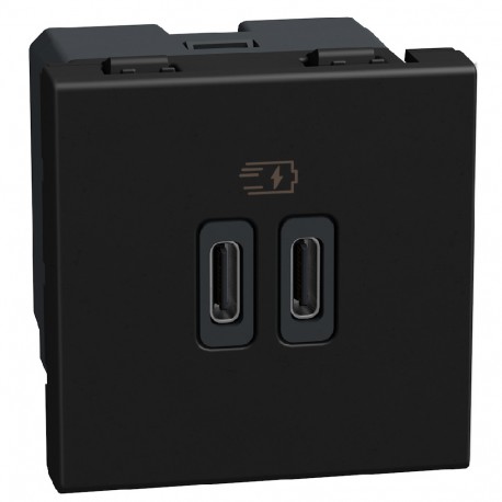 BTICINO YD4286C2 YD4286C2 BTCINO LW-BASE USB C+C 3A 15W 2M DK