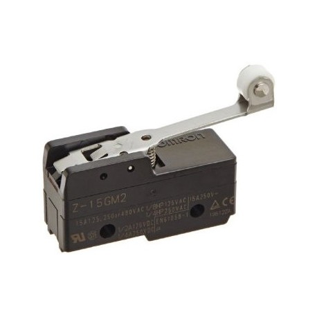 Omron Z-15GM255-B Z15GM255B OMRON Lever arm inverted Torn. Watertight 15A 0.5 mm